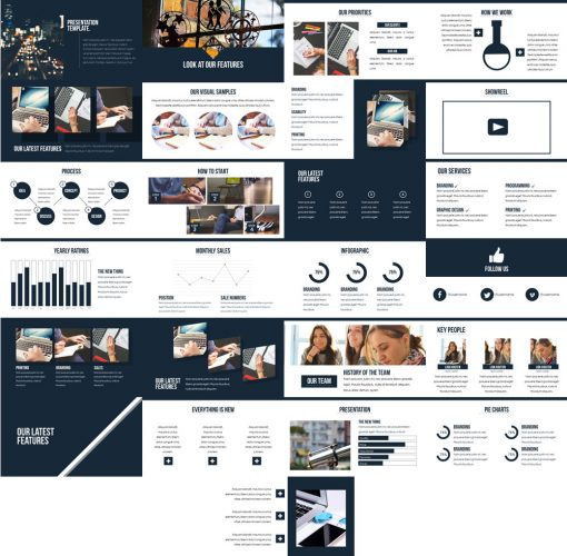 professional presentation powerpoint template